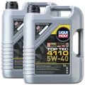 2x LIQUI MOLY 21479 Top Tec 4110 5W-40 Leichtlauf Motorenöl Motoröl Synthese 5L