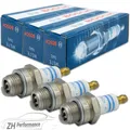 3x BOSCH WS7E Zündkerze Nickel 0 241 235 764 WKA 175 T 38 7542