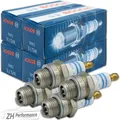 4x BOSCH WS7E Zündkerze Nickel 0 241 235 764 WKA 175 T 38 7542
