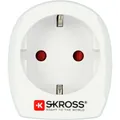 Skross Reisestecker Europe to USA (Bulk Ware) weiss (10483)