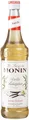 Monin Sirup Vanille aus Madagaskar (1 x 0,25 l) - Kaffeesirup für Latte Macchiato, Cappuccino & Milchkaffee – Aromatischer Vanillesirup für Cocktails, Desserts & Getränke