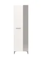 Garderobenschrank INOSIGN "Como, Kleiderschrank, Stauraumschrank, Flurschrank, Höhe 195 cm", weiß (opaque weiß), B:58cm H:195cm T:35cm