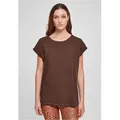 URBAN CLASSICS Rundhalsshirt Ladies Extended Shoulder Tee Damen T-Shirt S (36)