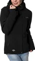 Deproc Active Damen Outdoorjacke Winterjacke, Schwarz, 46