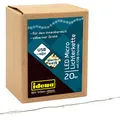Idena 30256 - LED Micro Lichterkette mit 20 LEDs in Warmweiß, mit USB Stecker, ca. 1,25 m lang, Deko für Innen, zum Basteln, als Party Deko, Weihnachtsdeko, zur Hochzeit, als Stimmungslicht