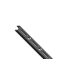 Wandschiene einreihig L145 mm schwarz