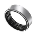 Samsung Galaxy Ring, Smart Ring mit Titan-Gehäuse, Samsung Health mit AI, Schlaftracker, Fitness Tracker, Größe 6 (US), Titanium Silver