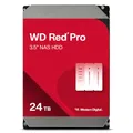 WD Red Pro 24TB NAS 3,5" Interne Festplatte – 7200 RPM Klasse, SATA 6Gb/s, CMR, 512MB Cache