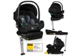 lionelo Babyschale ASTRID I-SIZE, ab: ab Geburt, bis: bis 87 cm, ab: 40,00 cm, bis: 87,00 cm, (Set), Sehr stabiler Träger, Höhenverstellung, Modernes Design