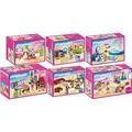 PLAYMOBIL 70206-07-08-09-10-11 Dollhouse 6er Set A
