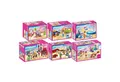 Playmobil® 70206-07-08-09-10-11 Dollhouse 6er Set Alle Zimmer Konstruktions-Spielset