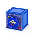 LEGAMI Erweiterbare Schreibtisch Box Cutie Cube MONSTER blau Kunststoff neu