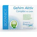 GEHIRN AKTIV Complex, natürlicher Komplex mit GABA, Grüner-Tee, Rhodiola-Rosea, Guarana-Frucht & B-Vitaminen - Nahrungsergänzungsmittel vegan