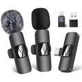 Kabelloses Mikrofon Lavalier Bluetooth USB-C Smartphone Video Vlogging