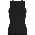 Icebreaker Damen Rib Lotus Top (Größe XS, schwarz)