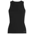 Icebreaker - Women's Merino Rib Lotus Tank - Tank Top Gr XS schwarz