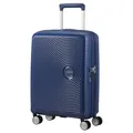 American Tourister Reisekoffer Soundbox Spinner 55 EXP Blau Trolley Erweiterbar