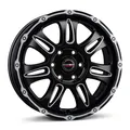 BORBET DESIGN CW8 black rim window polished matt 8.0Jx18 5x130 ET50 R41153367