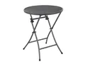MWH Cafe Latte Tisch Iron Grey rund 60cm, klappbar 4260278790126