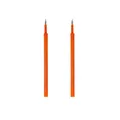 Legami Set mit 2 Ersatzpatronen für Gelstift - Lovely Friends Orange