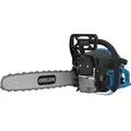 Güde Benzin-Kettensäge KS 450-55, 450 cm Schwertlänge, Komplett-Set, Inkl. Mischbehälter,Tool-Kit und Schwertschutz, Anti-Vibrationssystem blau|schwarz