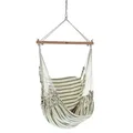 Chico Hängesessel Baumwolle beige-grün / 1 Person  190 x 95 150 kg Baumwolle