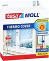 Tesamoll Thermo Cover Fenster-Isolierfolie - Transparente Isolierfolie zur