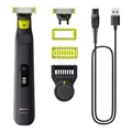 Philips QP6542 15 ONEBLADE PRO 360 Rasierapparat Schwarz & Lime Face & Body