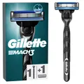 Gillette Mach3 Rasierapparat mit 1 Klinge Rasierapparat
