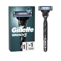 Gillette Mach3 Rasierer mit 3 Klingen Edelstahl — max 80 Zeichen
