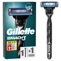 Gillette Mach3 Rasierer inkl. 1 Klinge schwarz