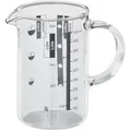 WMF Messbecher, Glas, Messskala für Flüssigkeiten, Backen, Backhelfer, Messbecher