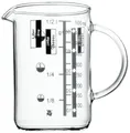 WMF Küchengeräte 01505 0605962000 Messbecher 0,5ltr. Zyl