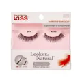 Natürliche Künstliche Wimpern von KISS | Shy inkl. Kleber für Volumenlook