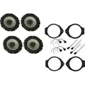 Alpine Lautsprecher Set Tür vorn hinten für Opel Astra K Bj 15 -21 440 Watt