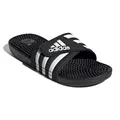 adidas Badepantolette ADISSAGE schwarz weiss Adilette Größe 39 - 48 / UK 6 - 13