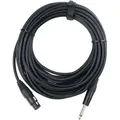 Pronomic Stage XFJ-10 Mikrofonkabel XLR/Klinke 10 m Schwarz