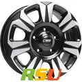 CMS C31 diamond black 6.5x17" ET62 LK6 130 ML 84.1 Alufelgen 17 Zoll