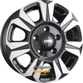 4 Alufelgen CMS C31 HEAVY DUTY DB Diamant Schwarz Glanz 6,5x17 ET62 6x130