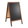 SPRINTIS - Kundenstopper Holz WOOD-STOP Lite S, 44 x 66 cmKreidetafel, holzoptik, Aufsteller, Werbeaufsteller, Customer Stopper