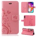 Handy Tasche für Samsung Galaxy A20e SM-A202 Flip Cover Wallet Case Etui Rosa