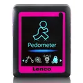 Lenco PODO-152 Pink - MP3/4-Player mit Schrittzähler und 4GB - Pink