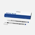 2x MONTBLANC Feinliner Mine Stärke B Folienschreiber Royal Blue Königs Blau neu