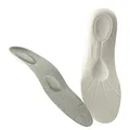 BERGAL Basic federleichte, polsternde Austauschsohle mit Aktivkohle, gegen Schweißfüße, für Hygiene und Komfort, anatomisch geformte Einlage für alle Freizeitschuhe und Sneaker, Gr. 37