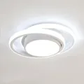 Comely LED Deckenleuchte Modern 32W, 2350LM, 6500K Tageslicht, Rundes Design, Ø 280mm – Energieeffiziente Deckenlampe für Schlafzimmer, Badezimmer, Küche, Flur & Balkon