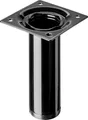Hettich Tischbein 3,0 x 10 cm Stahl schwarz - 1 Stück  Tischbein