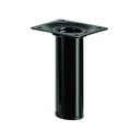 HETTICH Möbelfuß, Ø 30 x 100mm, schwarz