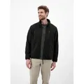 LERROS Sweatjacke Polarfleece-Jacke mit Reißverschluss schwarz XL (58)