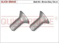 Original QUICK BRAKE Schraube Bremsscheibe 11671K