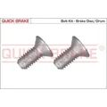 1x Schraubensatz, Bremsscheibe QUICK BRAKE 11671K passend für CITROËN FIAT DS